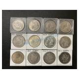 Morgan dollars as photographed Morgan dollars as photographed