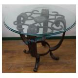 Glass top side table Glass top side table