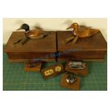 Duck boxes and decor Duck boxes and decor