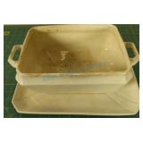 Porcelain soup tureen with plate no lid Porcelain soup tureen with plate no lid