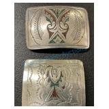 Zuni belt buckles Zuni belt buckles