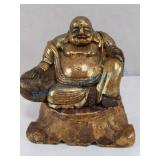 Carved laughing Buddha Carved laughing Buddha
