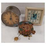 Three clocks Three clocks