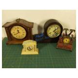 Four clocks Four clocks
