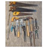Saws, hammers, files, tools Saws, hammers, files, tools