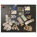 Foreign coin collection Foreign coin collection