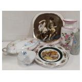 Decor plates, casserole vases Decor plates, casserole vases