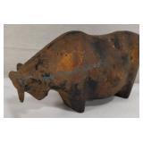 Cast iron bull Cast iron bull
