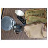 Vintage camera lunch box carrying bags Vintage camera lunch box carrying bags