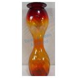 Large Amberina Blenko vase Large Amberina Blenko vase