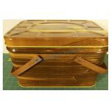 Metal picnic box Metal picnic box