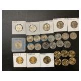 Group of 28 various one dollar coins Susan B Group of 28 various one dollar coins Susan B