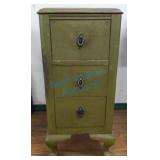 Painted green night stand Painted green night stand