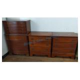Dresser and two side tables Dresser and two side tables
