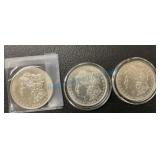1882 1898 1896 Morgan silver dollars 1882 1898 1896 Morgan silver dollars