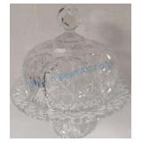 Crystal cake plate Crystal cake plate