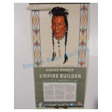 Indian chief calendar Great Northern railway Indian chief calendar Great Northern railway