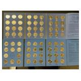 Completed Kennedy half dollar collection books Completed Kennedy half dollar collection books