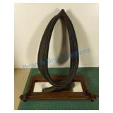 Horse collar and rack with mirror Horse collar and rack with mirror