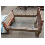 Early primitive childs rope bed Early primitive childs rope bed