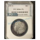 1897S Morgan silver dollar proof like MS 64 1897S Morgan silver dollar proof like MS 64