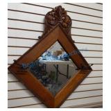 Beautifu loak hall beveled mirror Beautifu loak hall beveled mirror