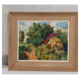 Framed oil painting Framed oil painting