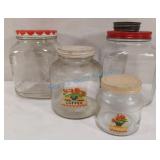 Vintage canister jars Vintage canister jars