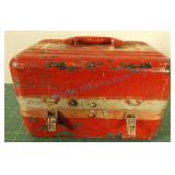 Red metal case Red metal case