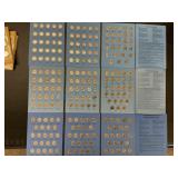 Completed Roosevelt dime collection books Completed Roosevelt dime collection books
