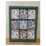 Window frame quilt Window frame quilt