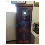Corner cabinet lighted Corner cabinet lighted