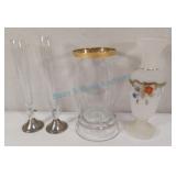 Glass vases Glass vases