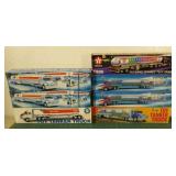 Seven tanker trucks Seven tanker trucks