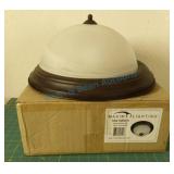 Two new light fixtures one sealed in box Two new light fixtures one sealed in box