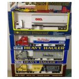 Four die cast semi trucks Four die cast semi trucks