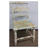 White Ethan Allen Hitchcock chair great shape White Ethan Allen Hitchcock chair great shape