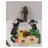 1960s GI Joe with many accessories 1960s GI Joe with many accessories