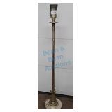 Nickel plated deco floor lamp Nickel plated deco floor lamp