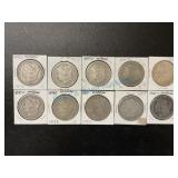 Morgan silver dollars as photographed Morgan silver dollars as photographed