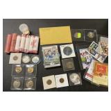 Estate coin and card grab bag Estate coin and card grab bag