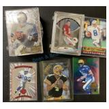 Grouping football cards stars only Grouping football cards stars only