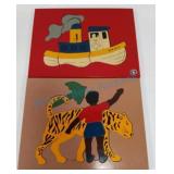 Two children's puzzles Two children's puzzles