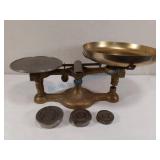 Fairbanks #1 scale with weights Fairbanks #1 scale with weights