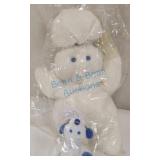 Stuffed Pillsbury doughboy sealed and baby Stuffed Pillsbury doughboy sealed and baby