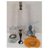 Perfume bottle hair receiver paper weight lamp Perfume bottle hair receiver paper weight lamp
