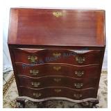 mahogany drop front desk claw foot mahogany drop front desk claw foot