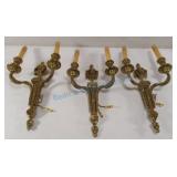 Three sconces Three sconces