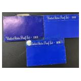 1968 1969 and 1970 proof sets 1968 1969 and 1970 proof sets