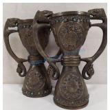 Dragon goblets Dragon goblets